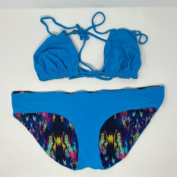 DeuceSwim Reversible Two Piece Bikini Swimsuit - Picture 3 of 6